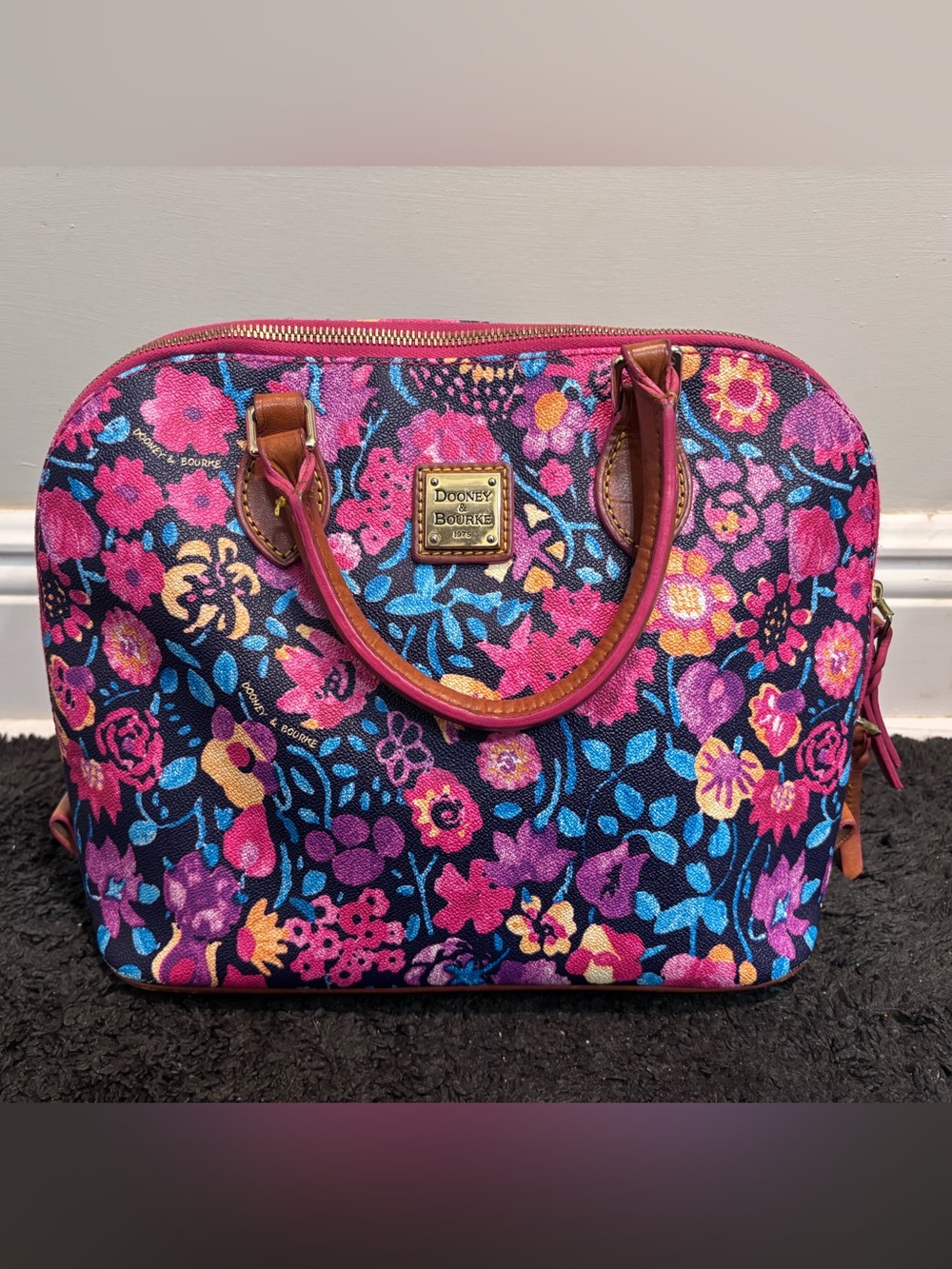 Dooney and Bourke Floral Marabelle Satchel